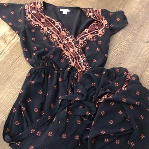 Patterned Maxi Dress